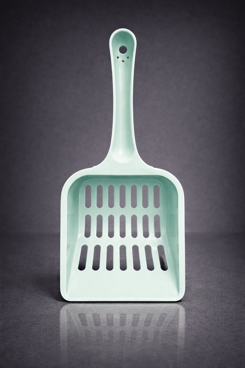 ICare Cat Litter Scoop, Mint Green, 20 x 9 cm, Slotted Design for Easy Sifting - Image 3